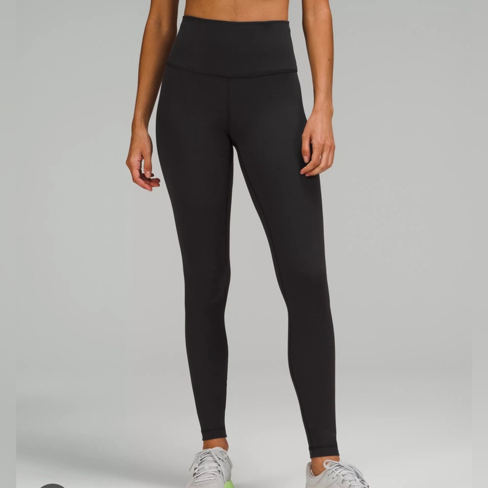 Lululemon Wunder Unders White Stripe Band Sz:2
